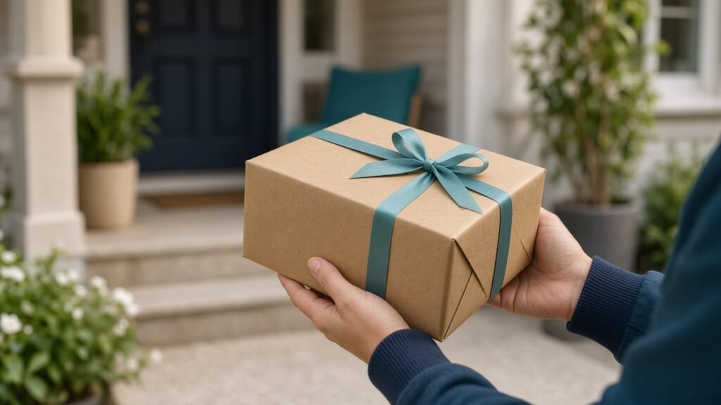 Tracked parcel delivery to your door