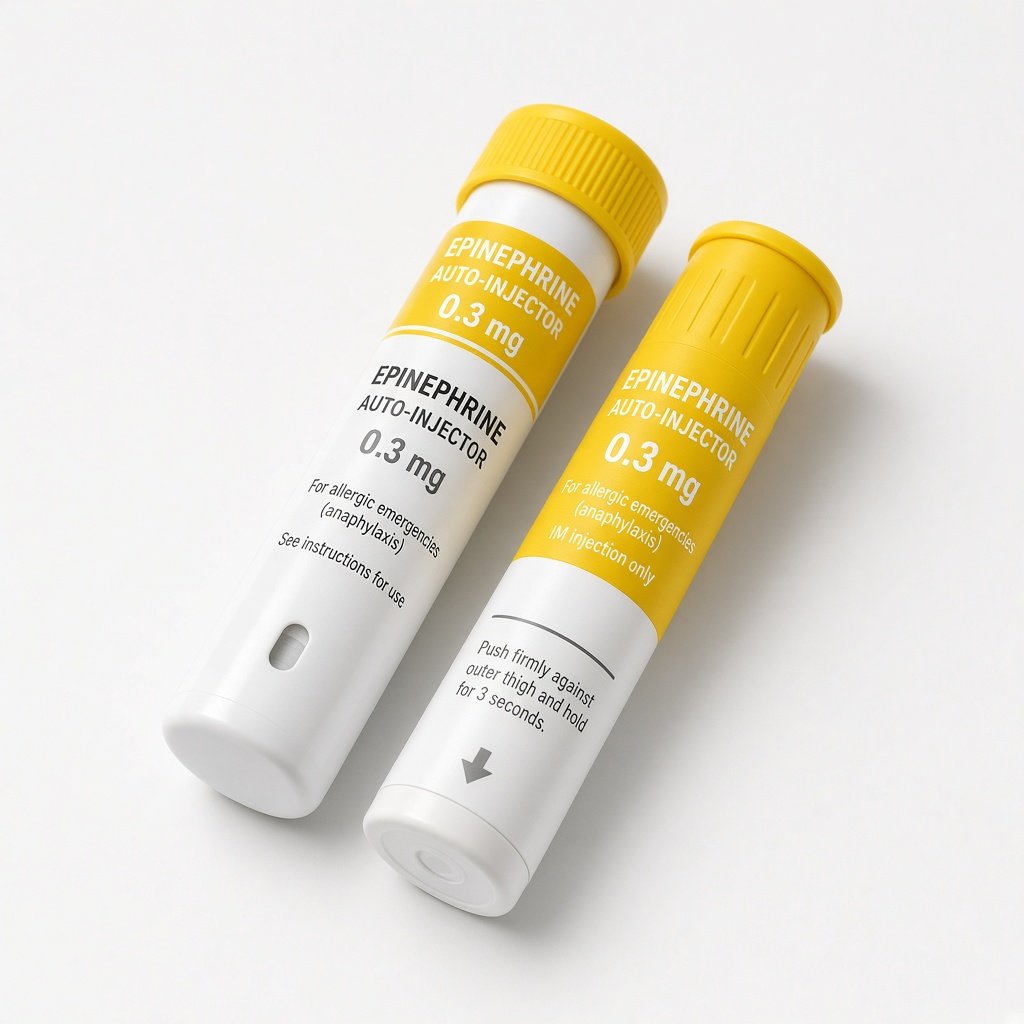 EpiPen (Epinephrine Auto Injector) packaging photo