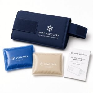 Reusable hot cold therapy wrap kit